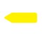 Nevs Labeling Flag - Solid - Yellow - Re Fill - 9/16" x 2" NEV91061 - alternate 1